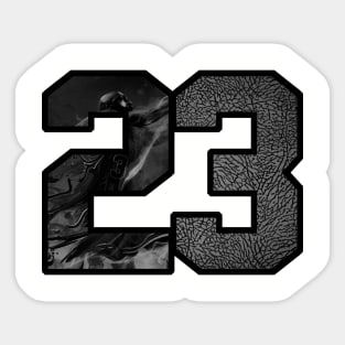 MJ 23 Stealth Sticker